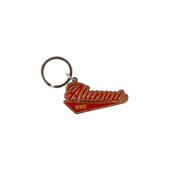 USC Trojans Block Alumni Shaped Brass Keychain